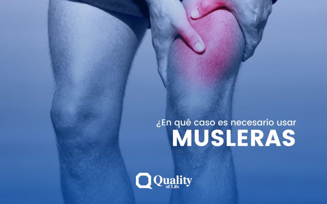 ¿En qué caso es necesario usar musleras?